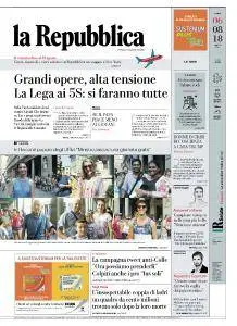 la Repubblica - 6 Agosto 2018