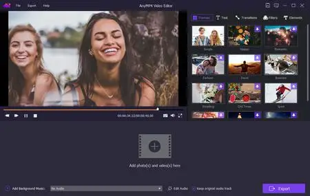 AnyMP4 Video Editor 1.0.36 (x64) Multilingual
