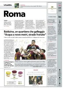 la Repubblica Roma - 30 Settembre 2018