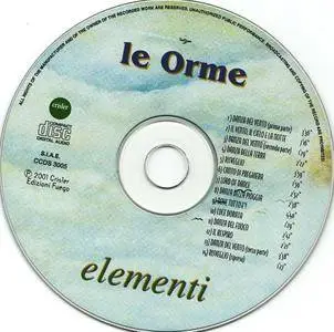 Le Orme - Elementi (2001)