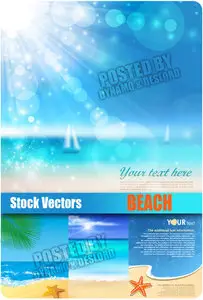 Beach - Stock Vectors