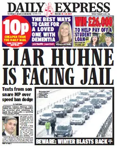 Daily Express  - Tuesday, February 05  - 2013