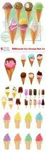 Vectors - Different Ice Cream Set 12