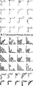 Vectors - Ornamental Vintage Corners 53