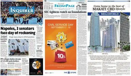 Philippine Daily Inquirer – September 16, 2013