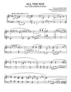 All The Way - Frank Sinatra, Kenny G (Piano Solo)