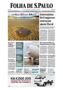 Folha de São Paulo - 10 de fevereiro de 2015 - Terça