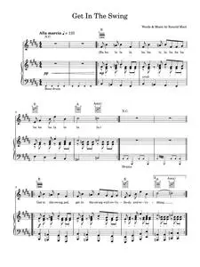 Get in the swing - Sparks (Piano-Vocal-Guitar (Piano Accompaniment))