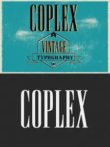 Typeface TTF - Coplex