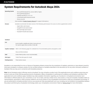 Autodesk Maya 2024.2 with Updated Extensions