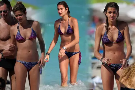 Ana Beatriz Barros - Beach Candids in Miami March 17, 2012
