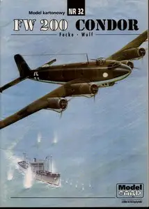 ModelCard 032 Focke-Wolf FW-200 C Condor