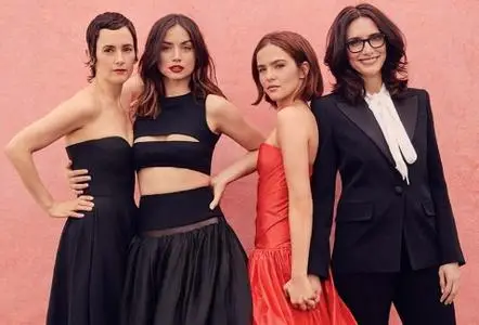 Ana de Armas, Zoey Deutch & stylists Karla Welch, Elizabeth Stewart by Ramona Rosales for The Hollywood Reporter March 11, 2020
