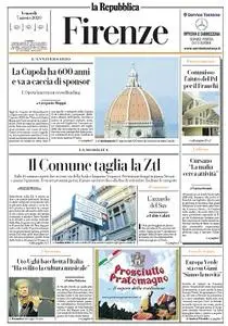 la Repubblica Firenze - 7 Agosto 2020