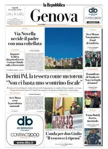la Repubblica Genova - 10 Ottobre 2022