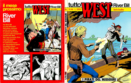 Tutto West - Volume 44 - River Bill - I Pirati Del Missouri