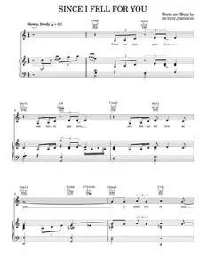 Since I Fell For You - Barbra Streisand, The Platters (Piano-Vocal-Guitar)
