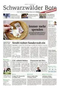 Schwarzwälder Bote Blumberg - 18. Dezember 2017