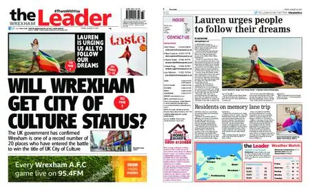 The Leader Wrexham – August 20, 2021