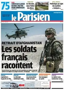 Le Parisien + Cahier Paris du Jeudi 7 Juin 2012