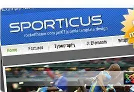 Sporticus Rocket Joomla Theme