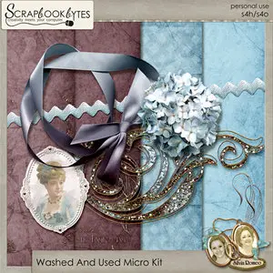 4 Vintage Mini Scrap Kit