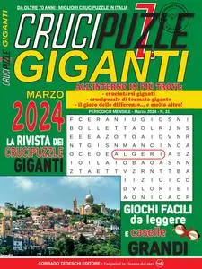 Crucipuzzle Giganti N.31 - Marzo 2024