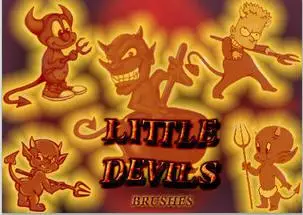 Little Devils brushes for Photoshop