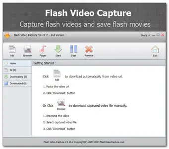 PopuSoft Flash Video Capture 4.11.3 Build 6430