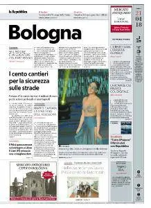 la Repubblica Bologna - 21 Aprile 2018