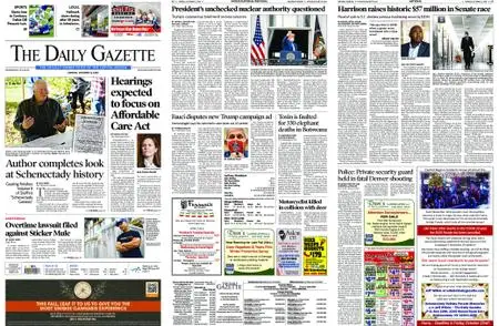 The Daily Gazette – October 12, 2020