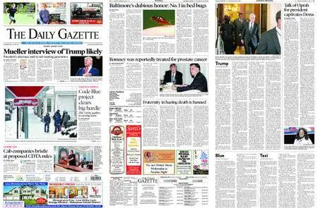 The Daily Gazette – January 09, 2018