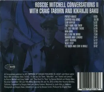 Roscoe Mitchell - Conversations II (2014) {Wide Hive Records}