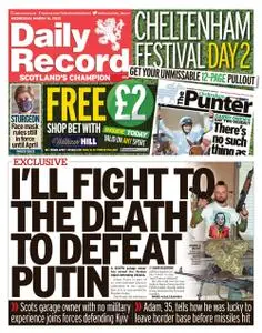 Daily Record – March 16, 2022