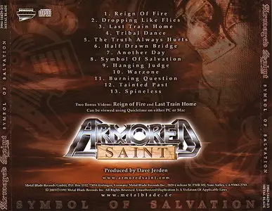 Armored Saint - Symbol Of Salvation (1991) [Special Ed. 2003] 3xCD