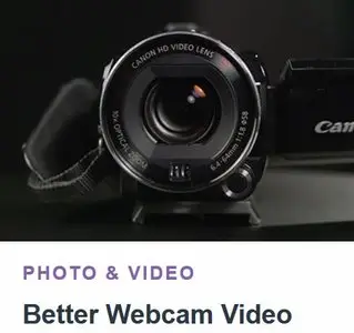Tutsplus - Better Webcam Video