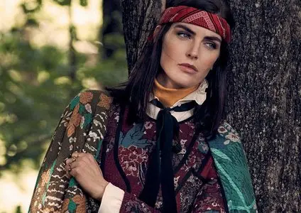 Hilary Rhoda by Cedric Buchet for Elle Italia October 2015