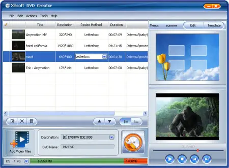 Xilisoft DVD Creator v3.0.45.1204