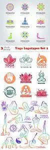 Vectors - Yoga Logotypes Set 2