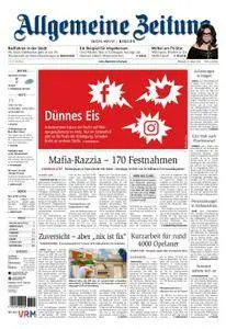 Allgemeine Zeitung Ingelheim - Bingen - 10. Januar 2018