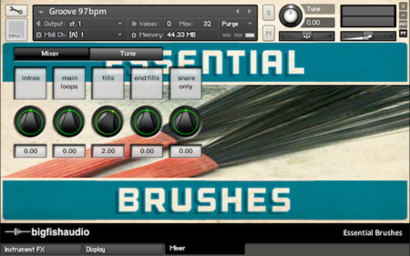 Big Fish Audio Essential Brushes MULTiFORMAT
