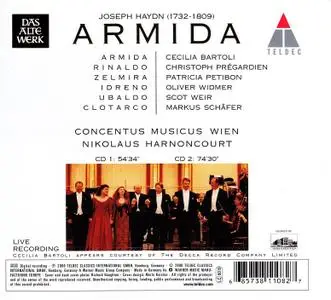 Nikolaus Harnoncourt, Concentus Musicus Wien, Cecilia Bartoli - Joseph Haydn: Armida (2000)