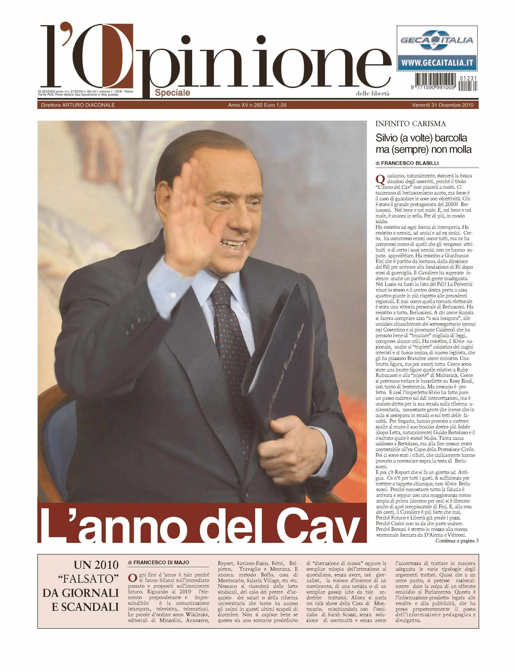 L.Opinione 31.12.2010