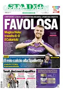 Corriere dello Sport Firenze - 27 Ottobre 2023