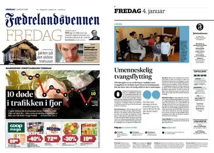 Fædrelandsvennen – 04. januar 2019