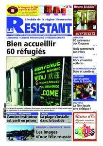 Le Journal Le Résistant - 30 juin 2018