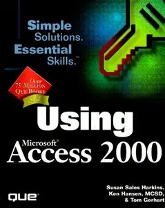Using Microsoft Access 2000 (Using)
