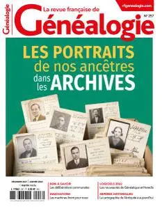 La Revue française de Généalogie - Décembre 2021 - Janvier 2022