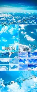 Stock Photo - Blue Sky Backgrounds
