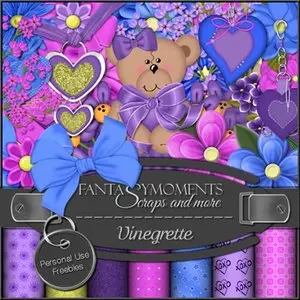 Scrap Kit - Fantasy Moments: Vinegrette